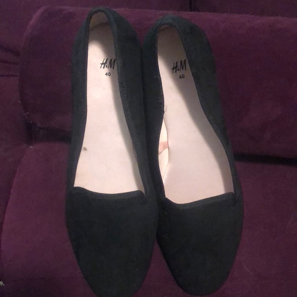H&M black flats NWOT - Picture 2 of 3